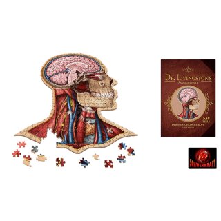 Dr. Livingstons Anatomiepuzzle: Der menschliche Kopf Teil 1 (DE) *M&auml;ngelexemplar*