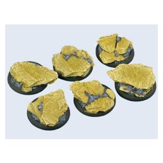 Shale Bases, W Round 40mm (2)