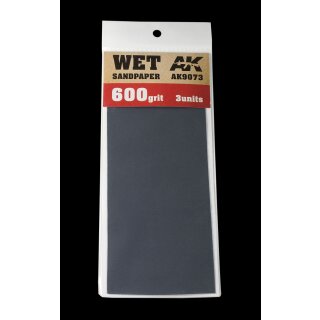 Wet Sandpaper 600 Grit (3)