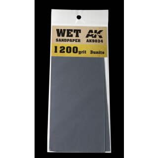 Wet Sandpaper 1200 Grit (3)