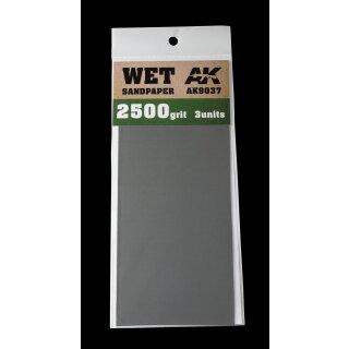 Wet Sandpaper 2500 Grit (3)