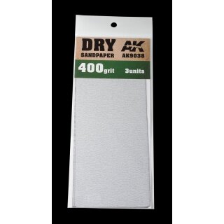 Dry Sandpaper 400 Grit (3)