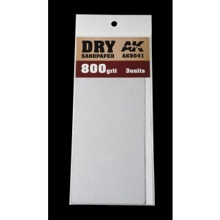 Dry Sandpaper 800 Grit (3)