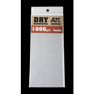 Dry Sandpaper 1000 Grit (3)