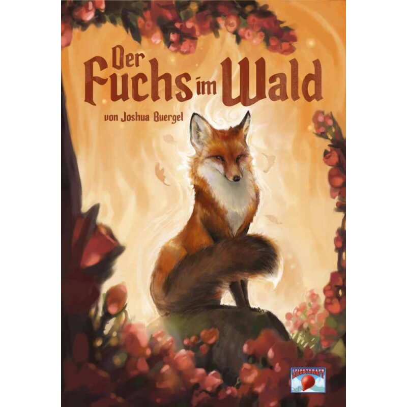 Neugieriger Fuchs im Blütenmeer Ansichtskarte curious fox 