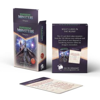 Wandering Monsters Deck: Dungeon (EN)