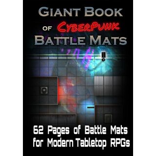 Giant Book of CyberPunk Battle Mats (EN)
