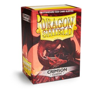 Dragon Shield Standard Sleeves - Crimson (100)