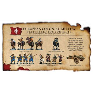 Blood &amp; Plunder: European Colonial Militia Nationality Set