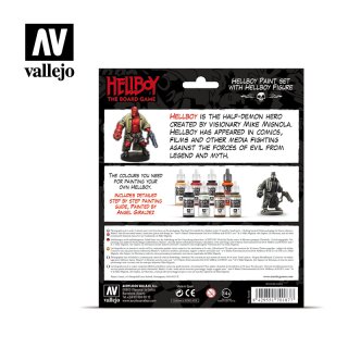 Vallejo Model Color Set Hellboy mit Figur (8)