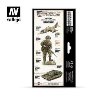 Vallejo Model Color: WWIII British Armour &amp; Infantry (8)