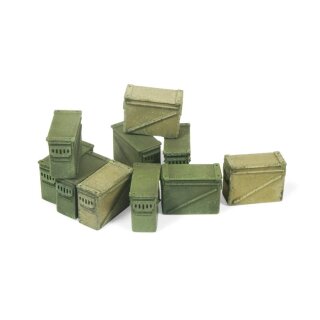 Vallejo Scenics - Large Ammo Boxes 12,7 mm (10)