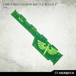 Obscured Legion Battle Ruler 9&quot; [green]