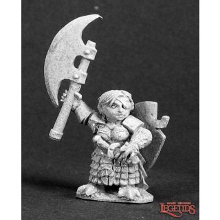 Ursula Silverbraidi, Female Dwarf Warrior