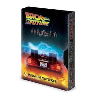 Zur&uuml;ck in die Zukunft Premium Notizbuch A5 Great Scott VHS