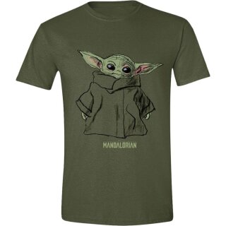 Star Wars The Mandalorian T-Shirt The Child Sketch