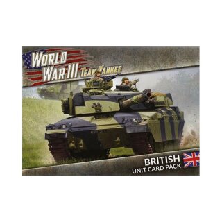 WW III: British Unit Card Pack