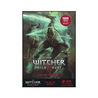 The Witcher 3 Wild Hunt Puzzle Ciri and the Wolves (1000 Teile)