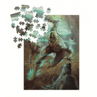 The Witcher 3 Wild Hunt Puzzle Ciri and the Wolves (1000 Teile)