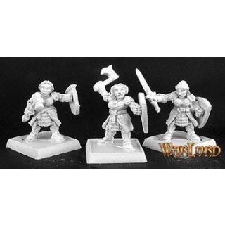 Shield Maidens (9), Dwarf Adept