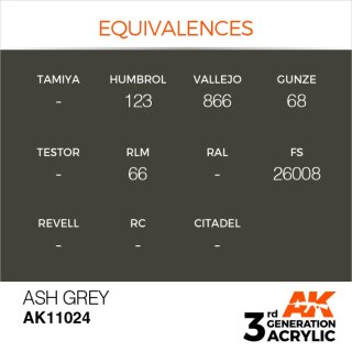 AK Ash Grey (17 ml)