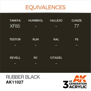 AK Rubber Black (17 ml)