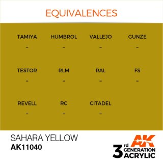 AK Sahara Yellow (17 ml)