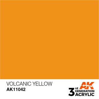 AK Volcanic Yellow (17 ml)