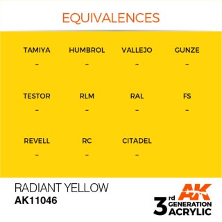 AK Radiant Yellow (17 ml)