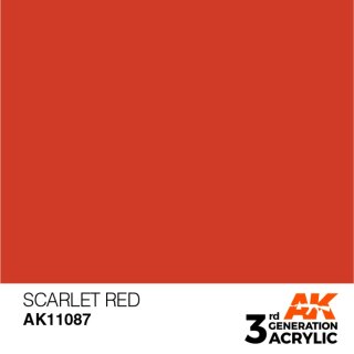 AK Scarlet Red (17 ml)