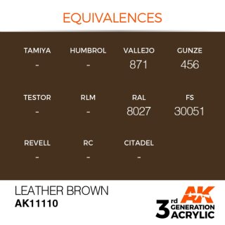 AK Leather Brown (17 ml)