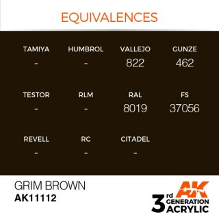 AK Grim Brown (17 ml)