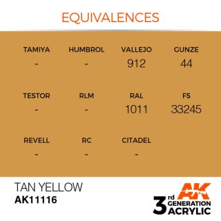 AK Tan Yellow (17 ml)