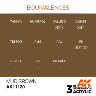 AK Mud Brown (17 ml)