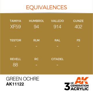 AK Green Ocher (17 ml)