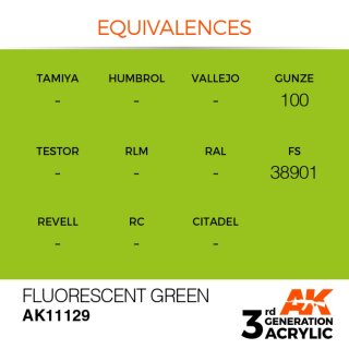 AK Fluorescent Green (17 ml)