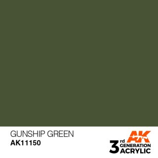 AK Gunship Green (17 ml)