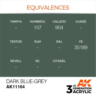 AK Dark Blue-Grey (17 ml)