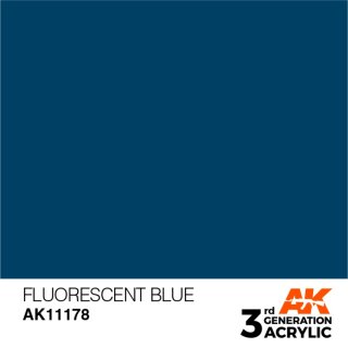 AK Fluorescent Blue (17 ml)