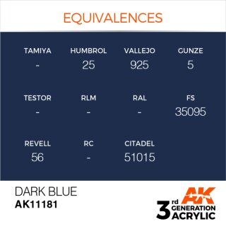 AK Dark Blue (17 ml)