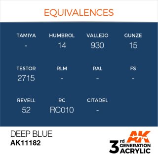 AK Deep Blue (17 ml)