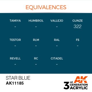 AK Star Blue (17 ml)