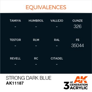 AK Strong Dark Blue (17 ml)