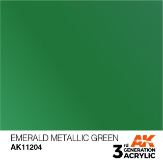 AK Emerald Metallic Green (17 ml)