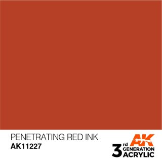 AK Penetrating Red INK (17 ml)