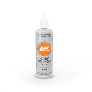 AK Grey Primer 3rd Generation (100 ml)