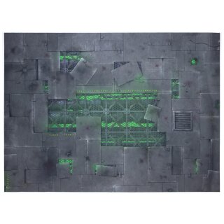 Double Sided G-Mat: Chem Zone and Necropolis (22x30 inch)