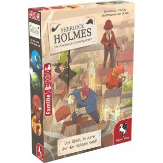 Sherlock Holmes - Die Nachwuchs-Investigatoren (Krimi-Comic-Spiel) (DE) *M&auml;ngelexemplar