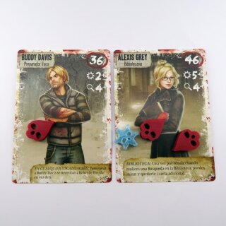 Wound and Frostbite Tokens for Dead of Winter - 30 Pieces