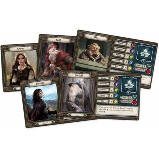 The Lord of the Rings: Journeys in Middle-Earth Board Game Shadowed Paths Expansion(EN)